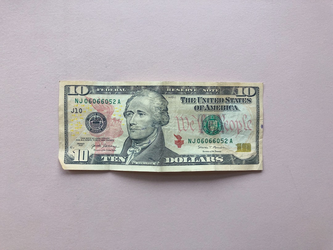 10 US Dollar banknote